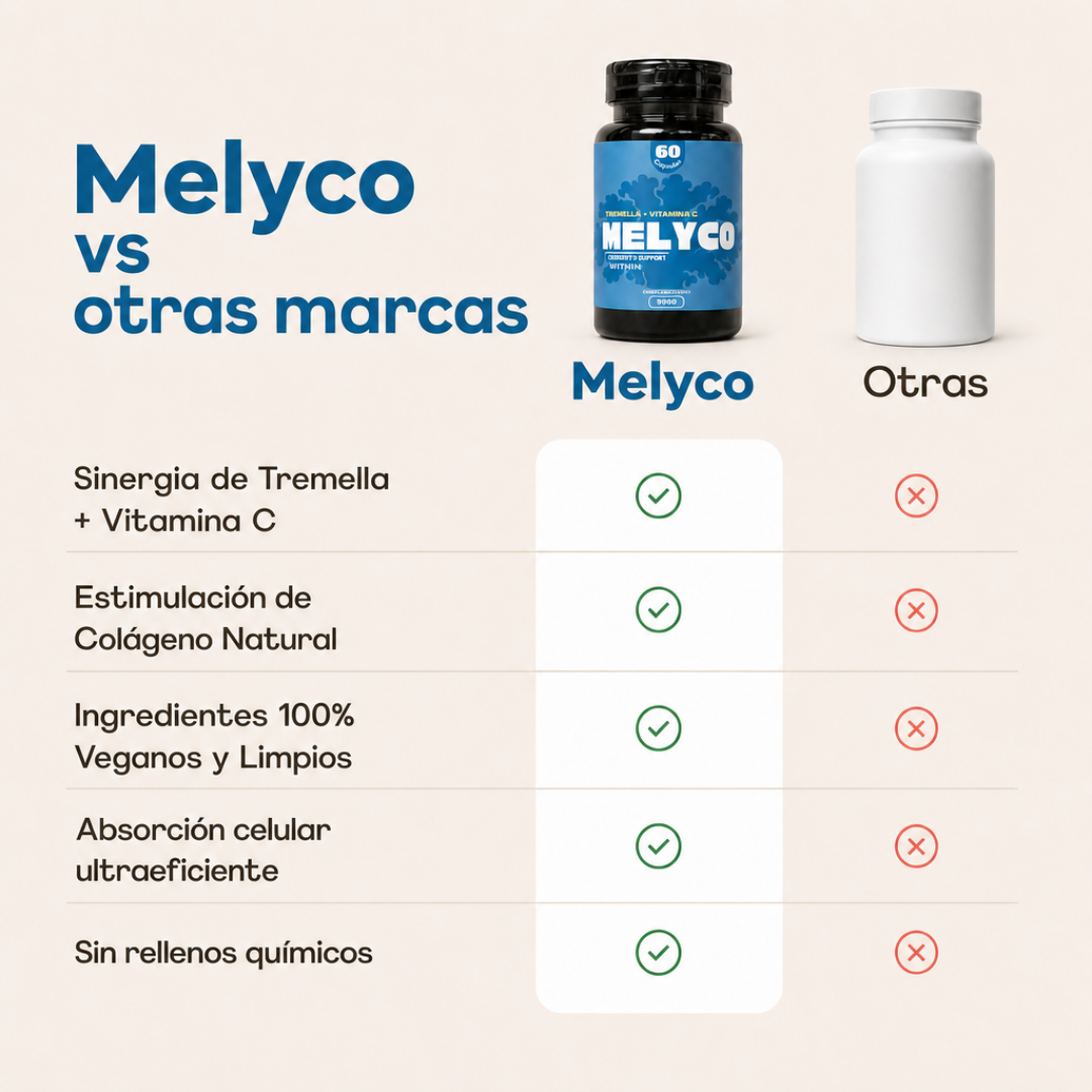 Cápsulas con tremella + vitamina C x60 UND