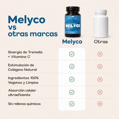Cápsulas con tremella + vitamina C x60 UND